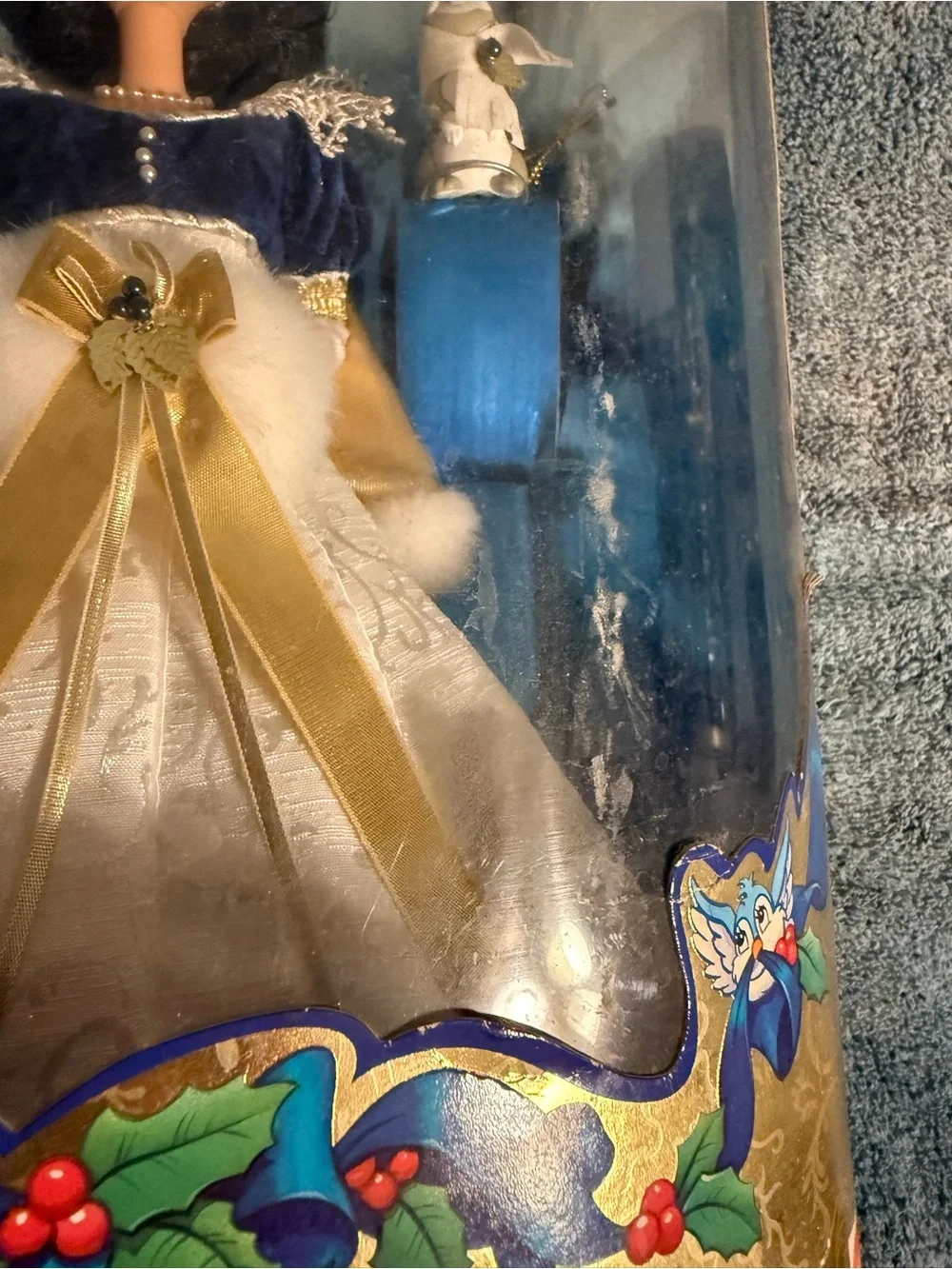 Snow White Holiday Princess Barbie Mattel # 19898  Disney NRFB Box Damaged